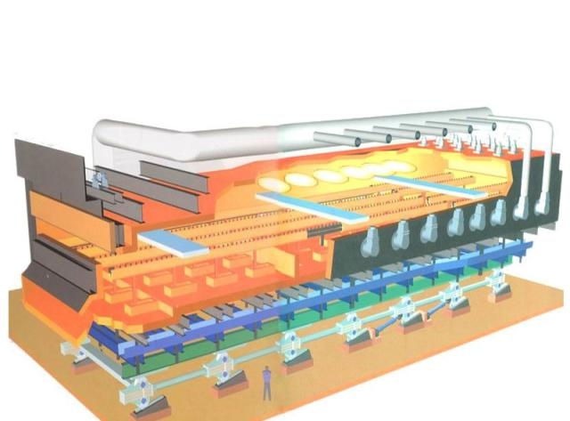 天然氣蓄熱式步進(jìn)梁加熱爐